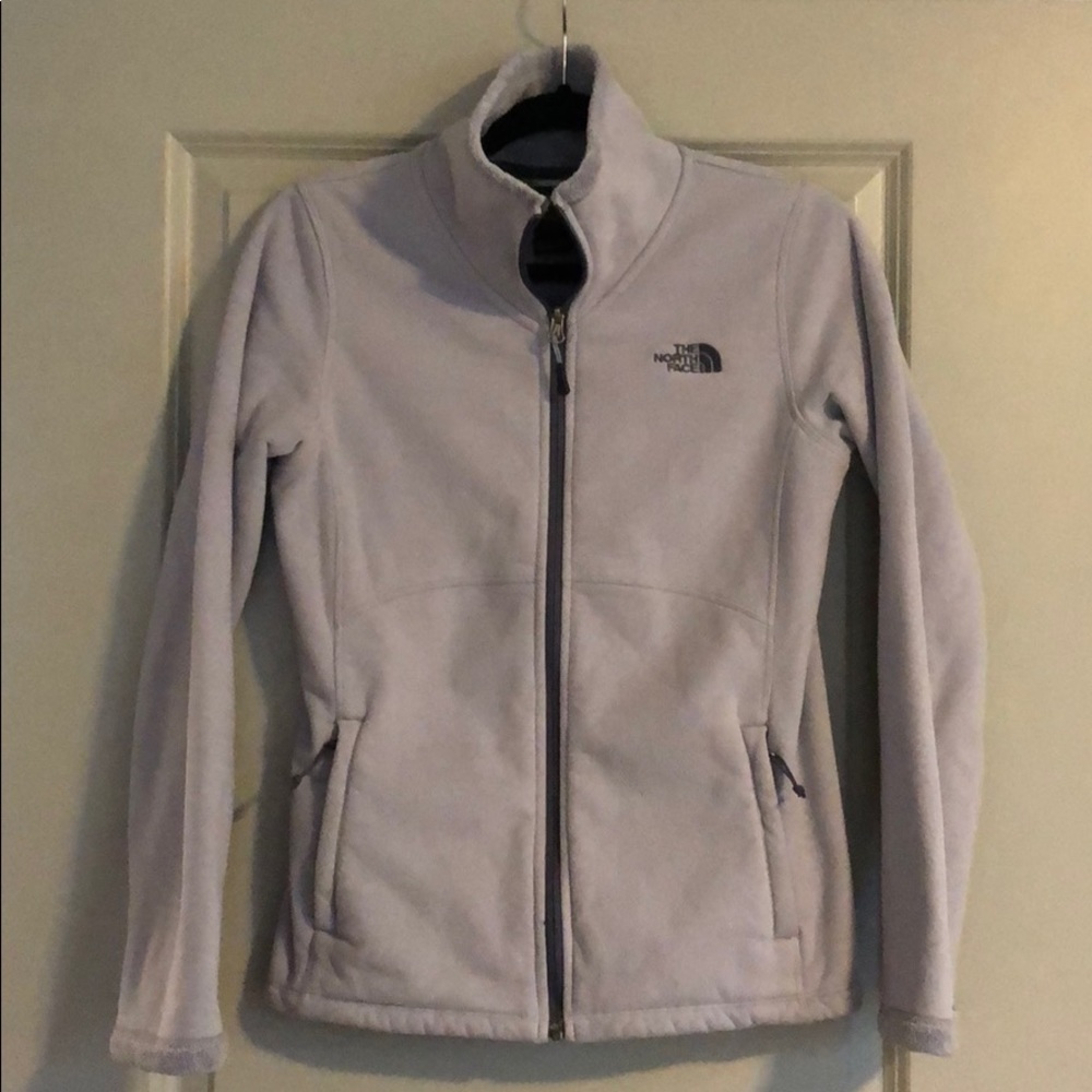 North face zip up jacket